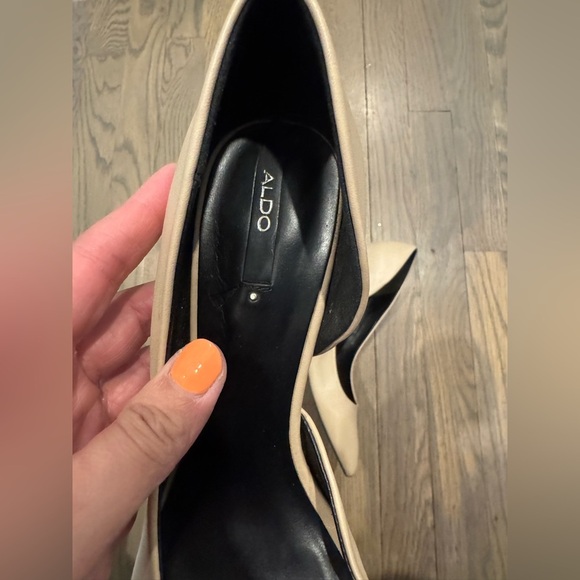 Aldo Tan Elegant Design Pointed Toe Heel size 6.5 - Picture 8 of 8